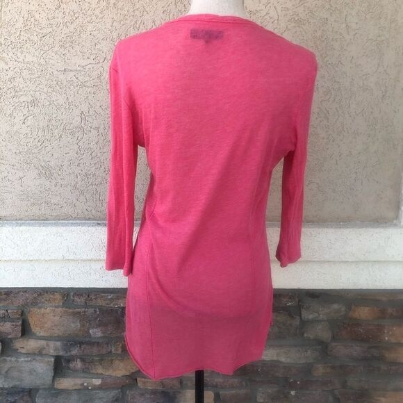 Rag & Bone/JEAN knit Long Sleeve Top Pink - Picture 2 of 8